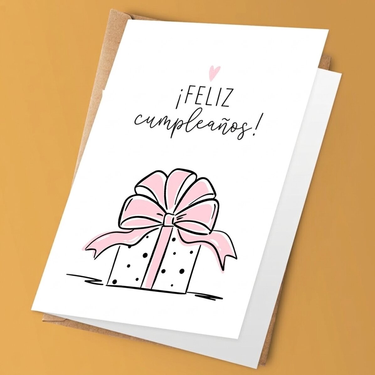 Tarjeta de felicitación personalizada - Regalo de cumpleaños