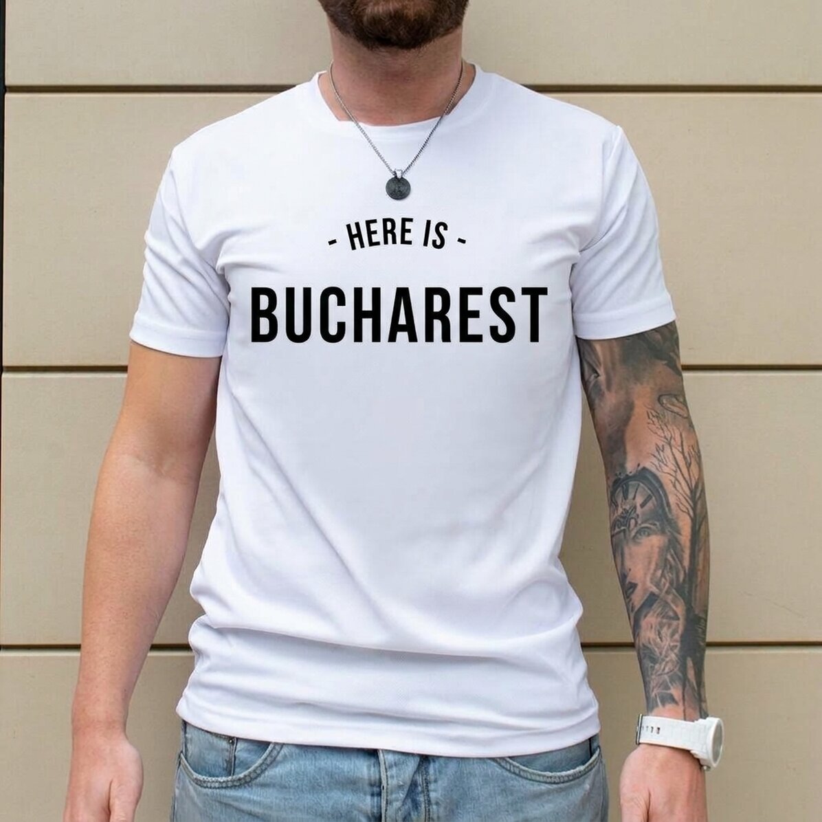 Camiseta deportiva personalizada en la parte delantera con un mensaje