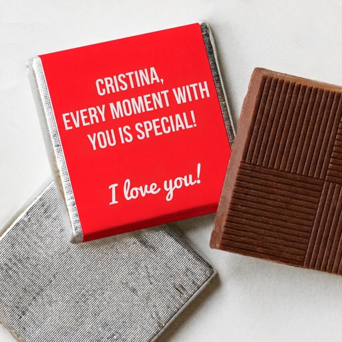 Mini bombón personalizado con mensaje