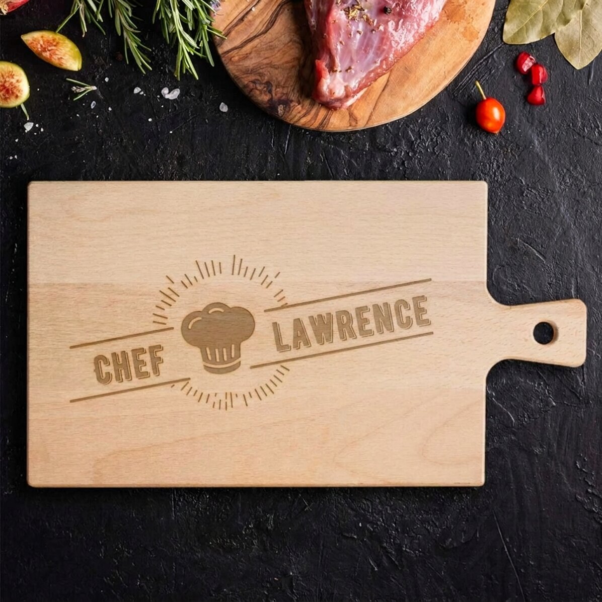 Tabla de cortar personalizada - Chef profesional