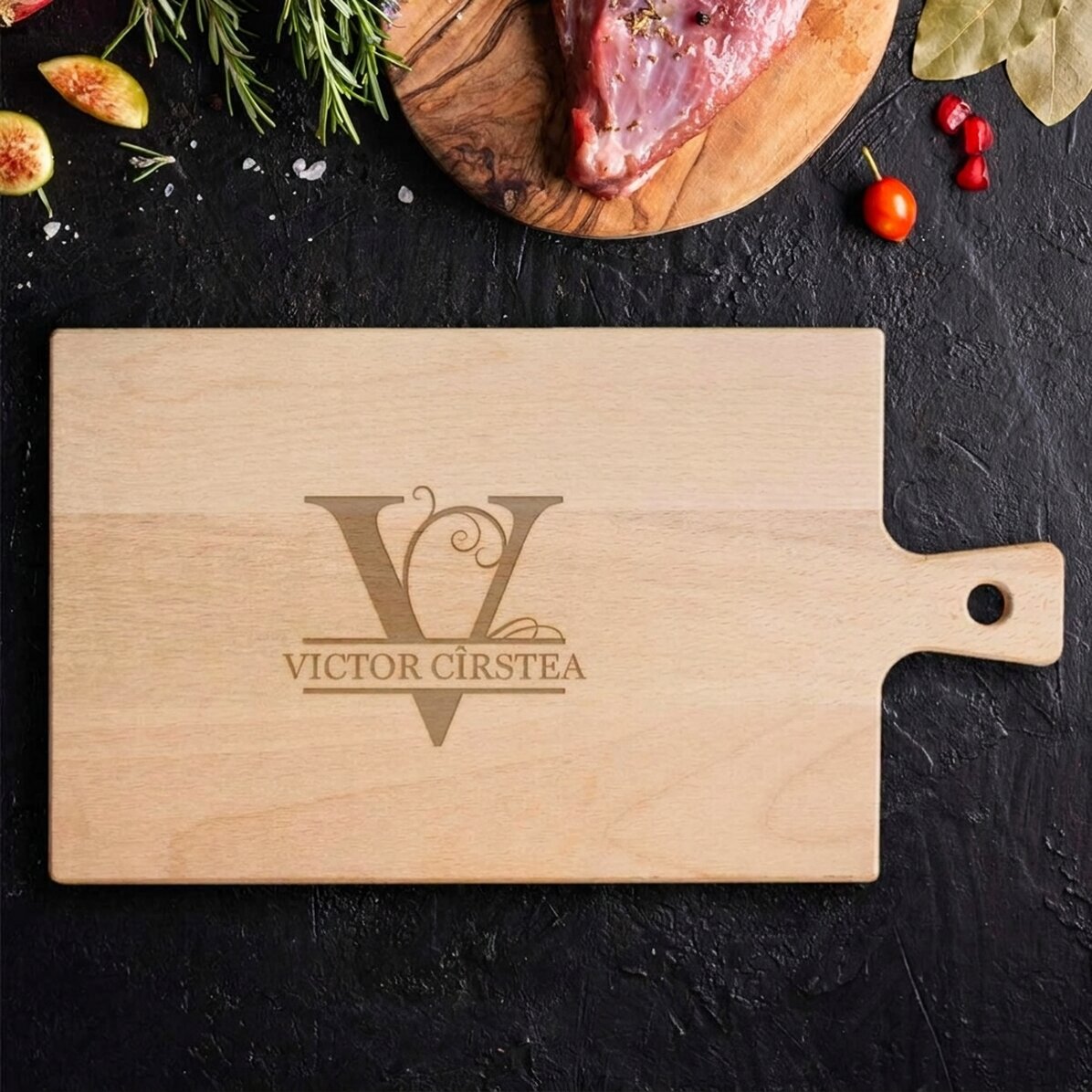 Cortador personalizado: monograma y nombre