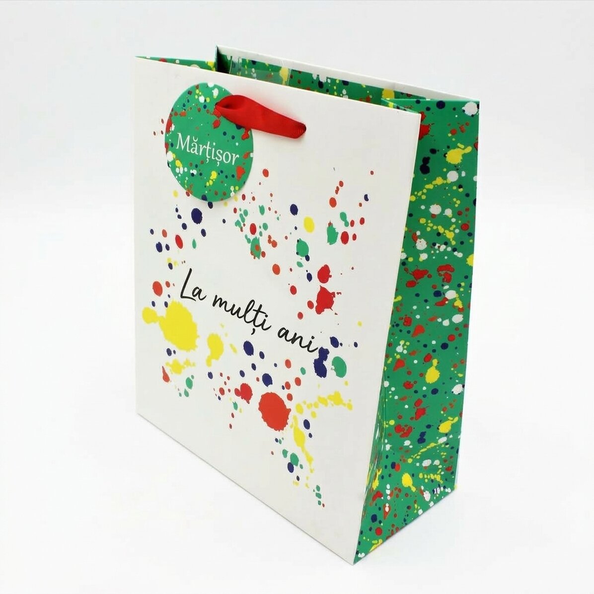 Bolsa de regalo - modelo «Happy Birthday splash»