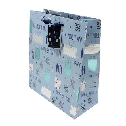Bolsa de regalo - modelo «Happy Birthday gifts»
