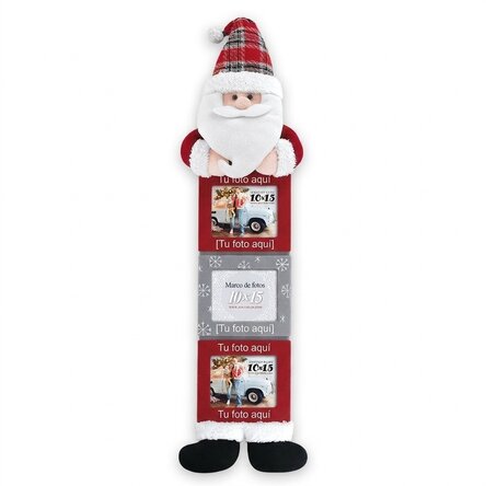 Marco de fotos de Papá Noel con 3 fotos - modelo Theon