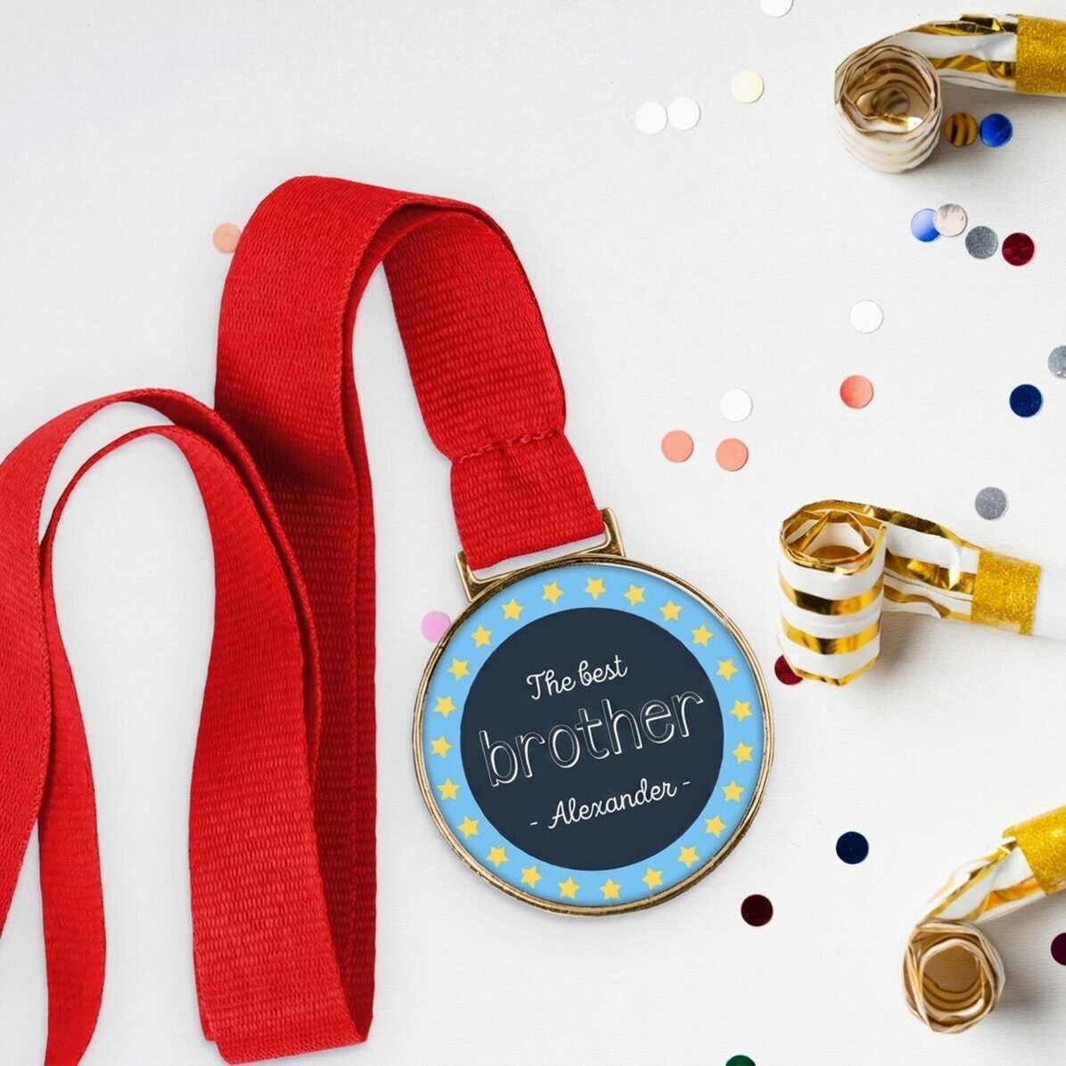 Medalla personalizada con texto - El mejor
