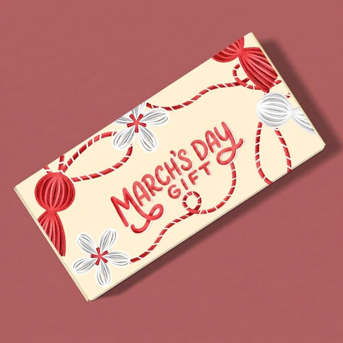 Chocolate personalizado con texto
