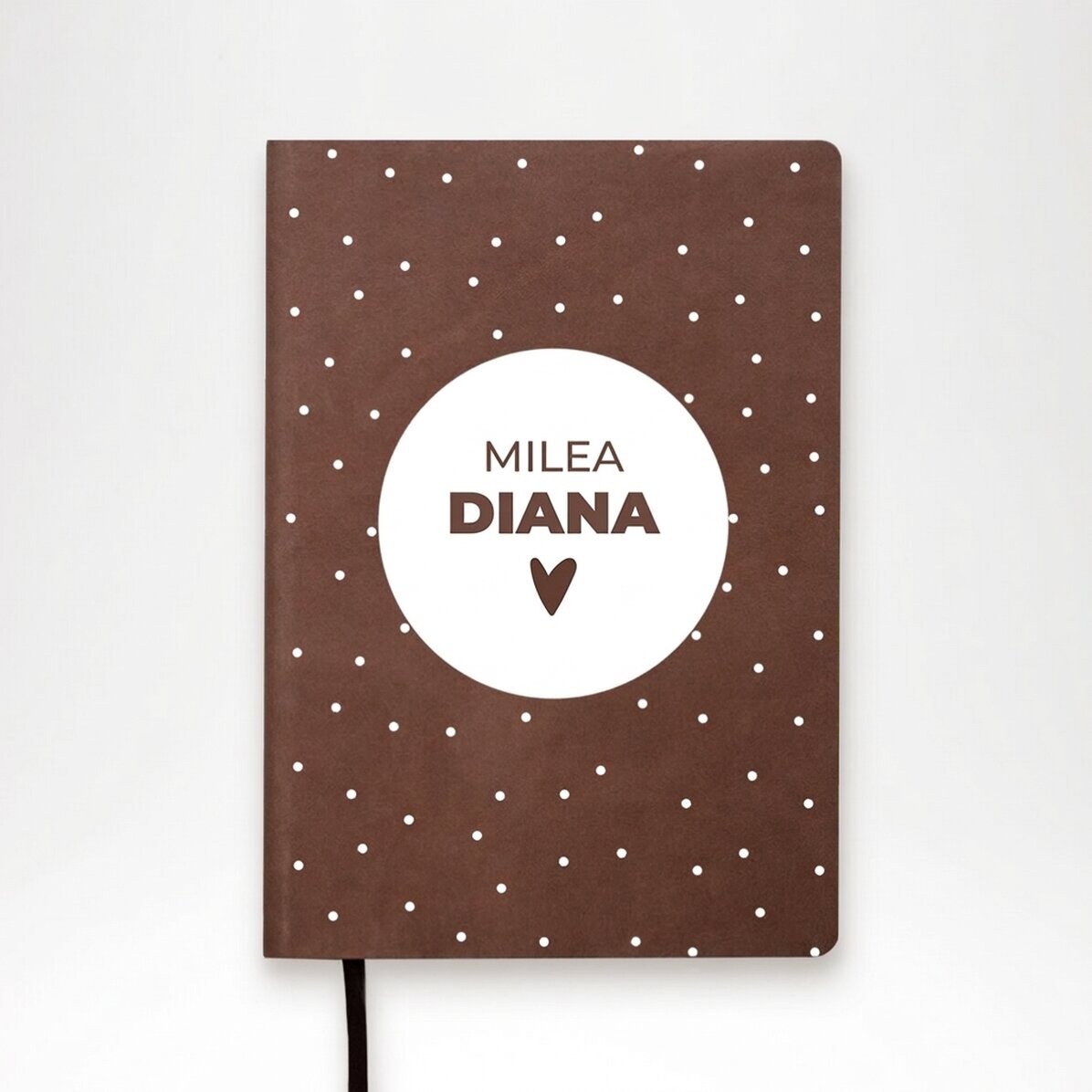 Agenda personalizada con nombre - Heart