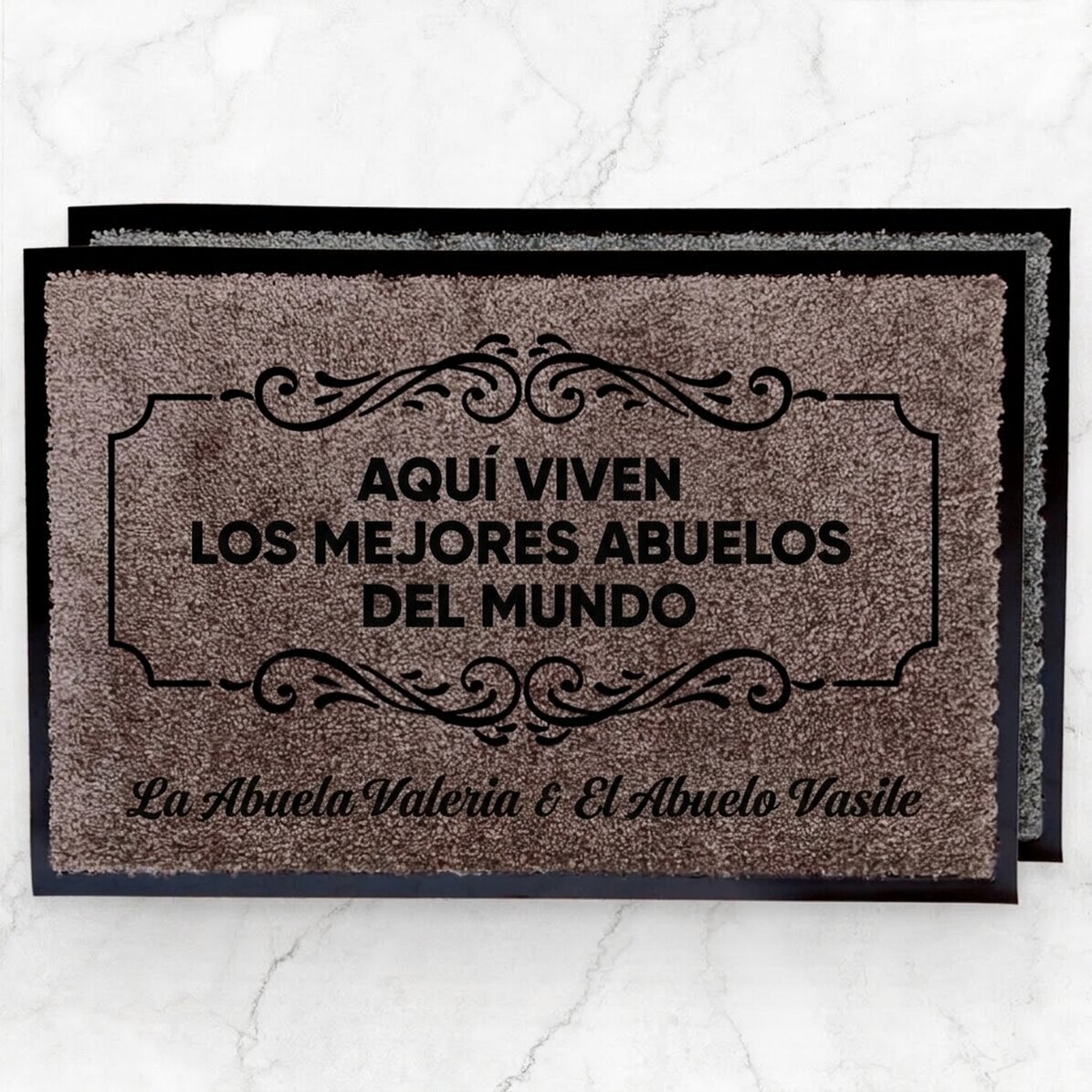 Alfombra de entrada para interior - Los mejores abuelos