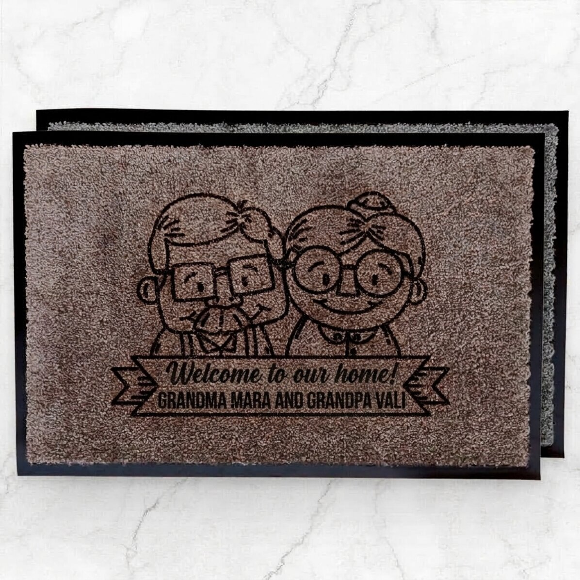 Alfombra de entrada para el interior, para los abuelos
