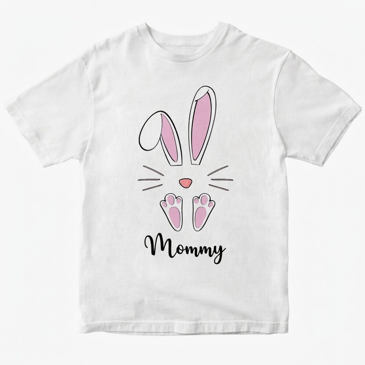 Camiseta personalizada con texto - Conejo