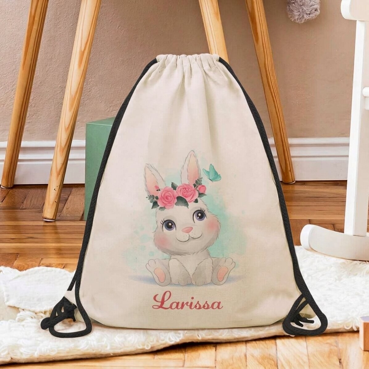 Mochila personalizada con texto - Bunny