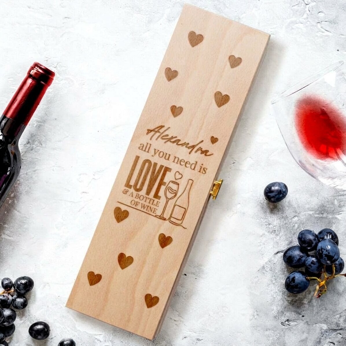 Caja de vino personalizada para cualquier ocasión - All you need