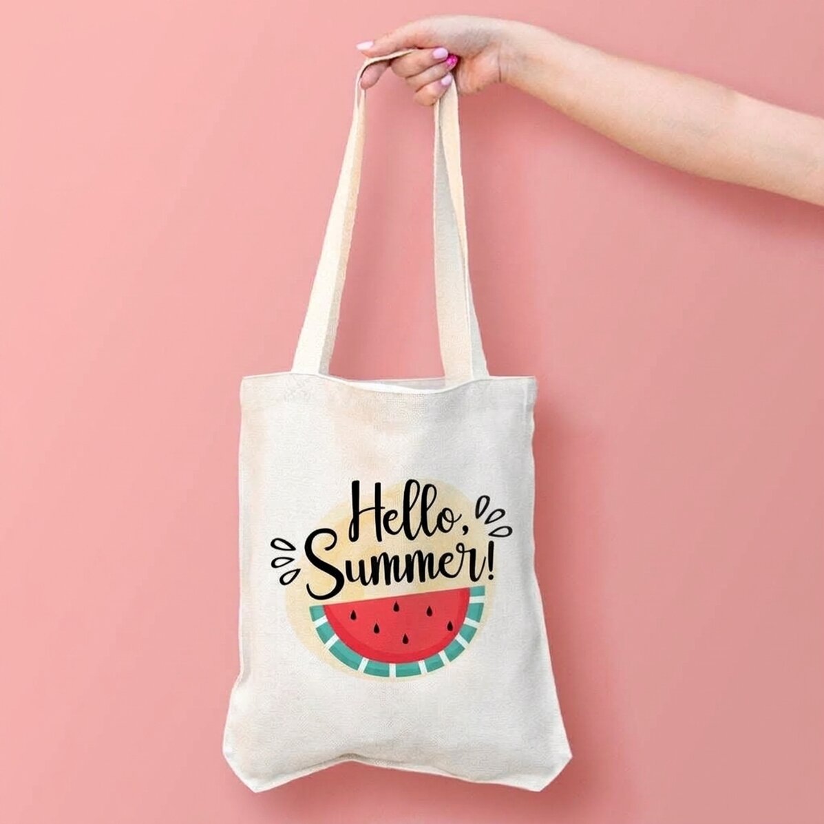 Bolso personalizado - Hola, verano