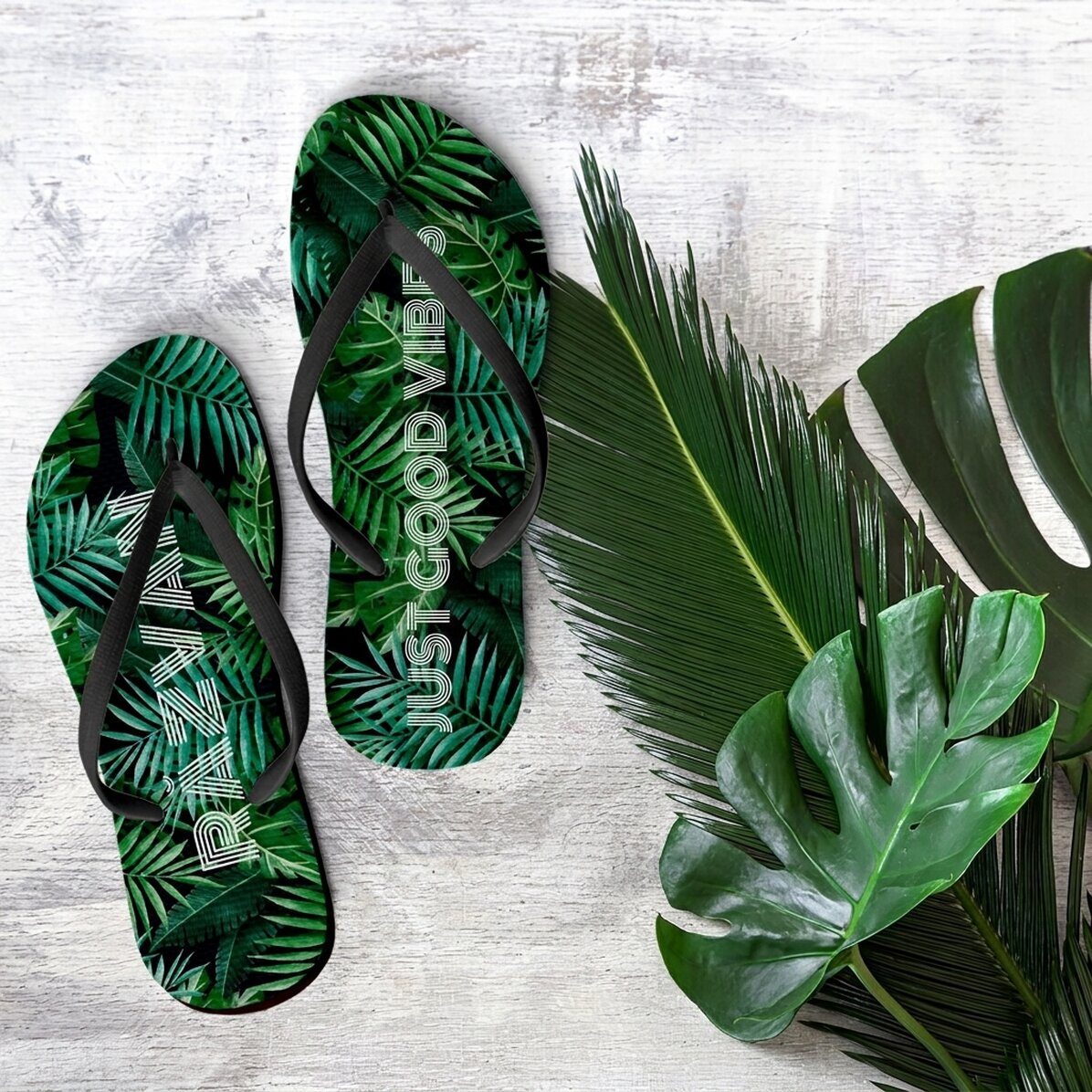 Chanclas personalizadas con nombre - Folliage