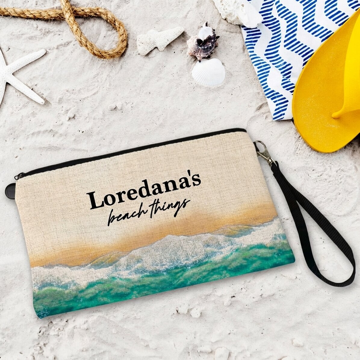 Set de accesorios personalizado con texto - Artículos de playa