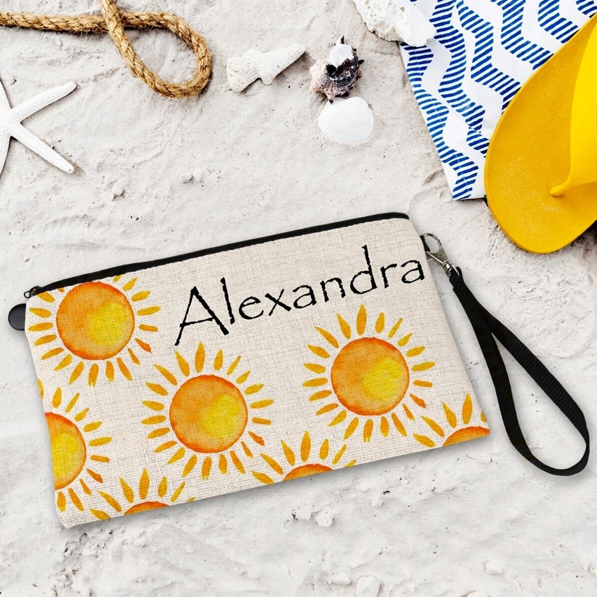 Set de accesorios personalizado con nombre - Sun is up / Sol