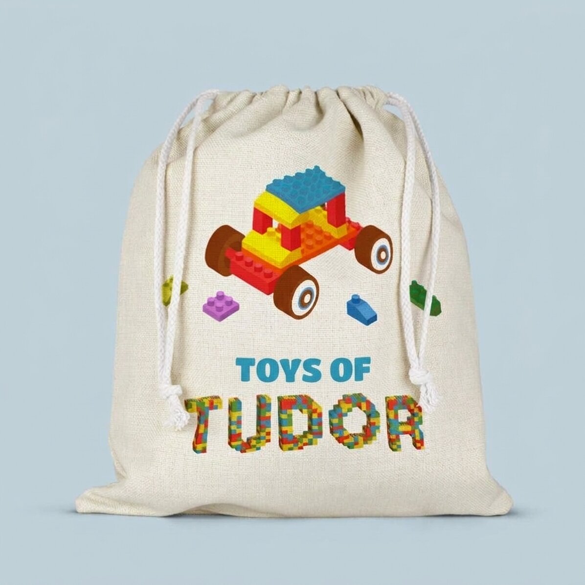 Bolsa mediana personalizada con texto - Lego