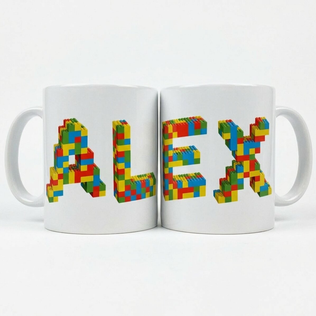 Taza personalizada con nombre - Lego