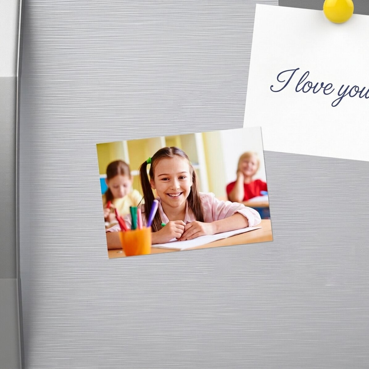 Imán de 10 x 7 cm personalizado con una foto