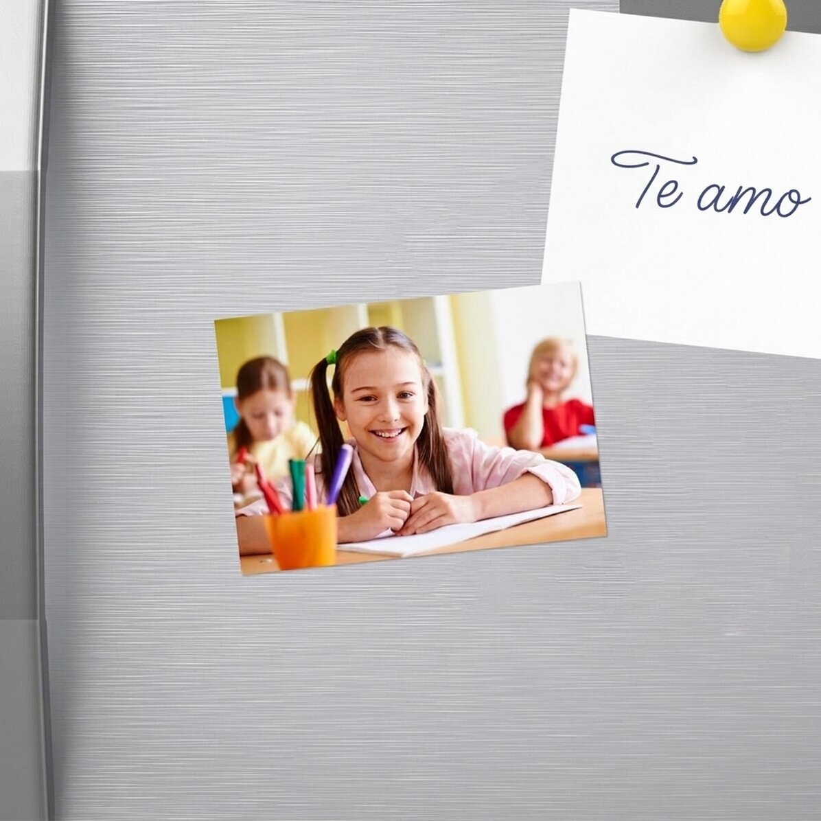 Imán de 10 x 7 cm personalizado con una foto