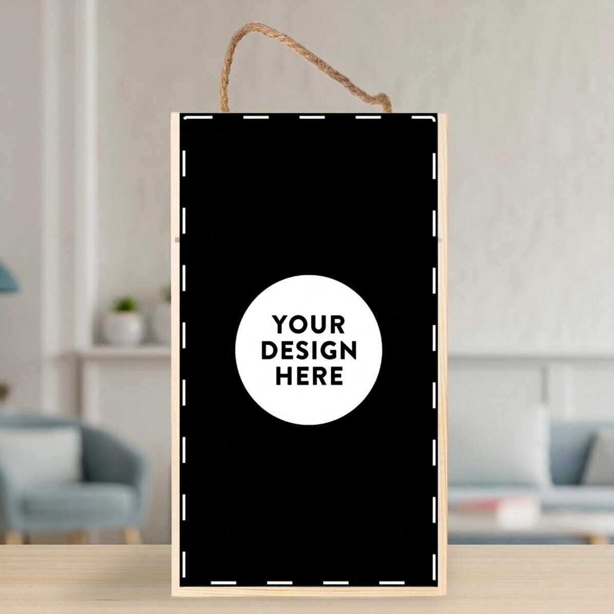 Caja para 2 botellas de vino personalizada con tu diseño