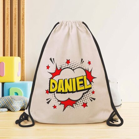 Mochila personalizada con nombre - Cómics