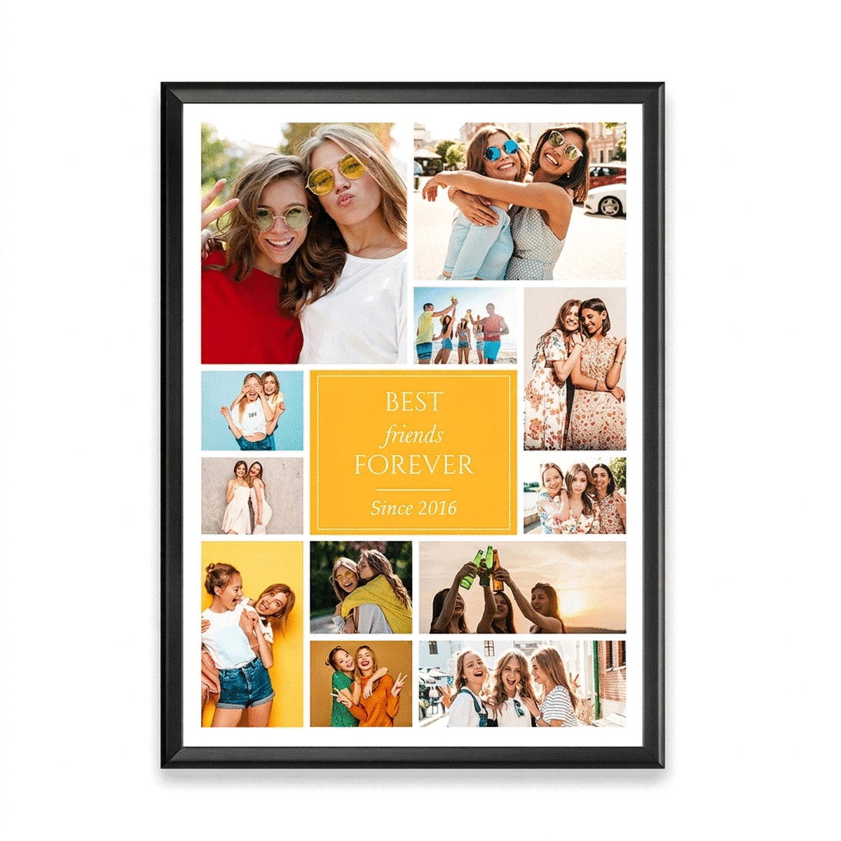 Cuadro personalizado con 12 fotos