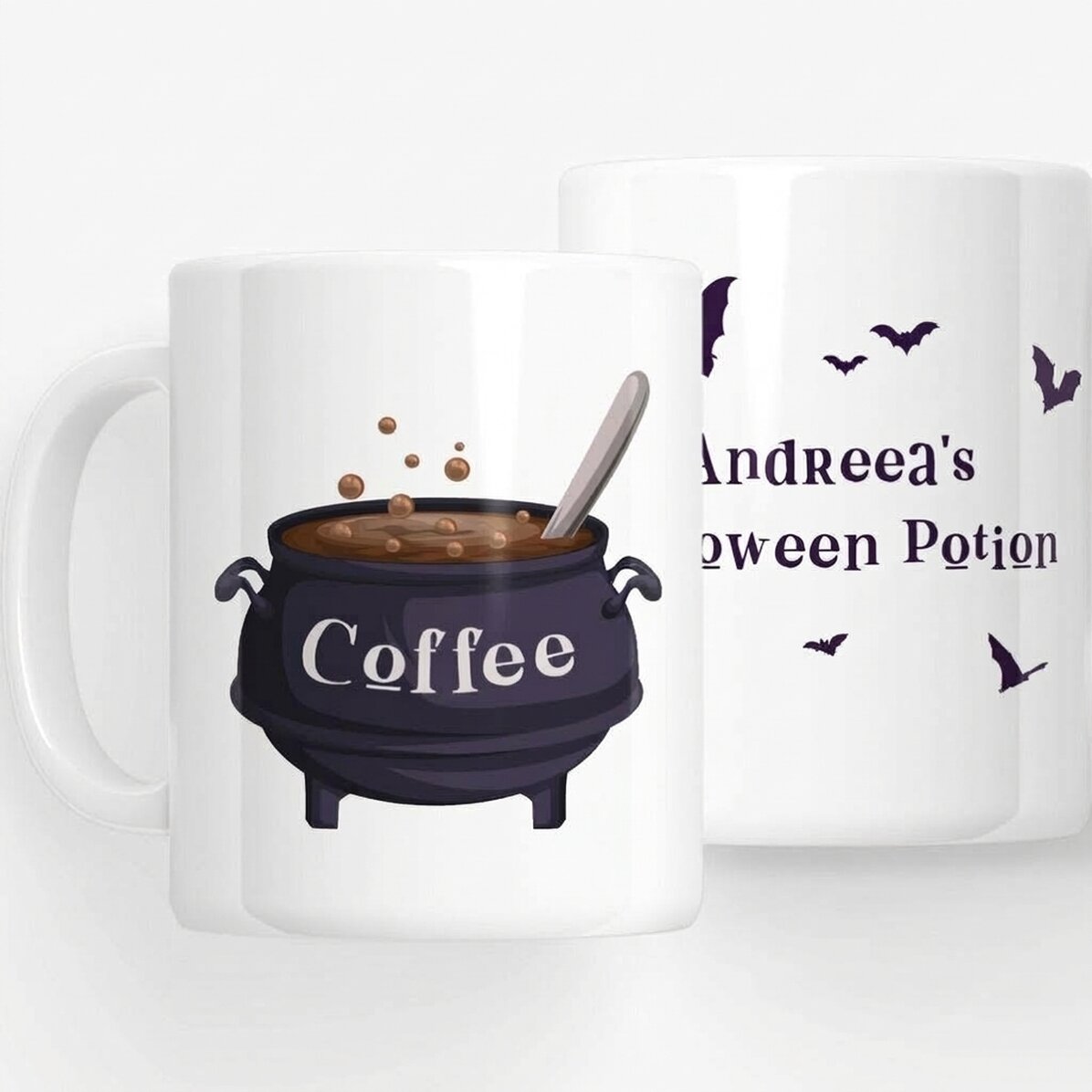 Taza personalizada con texto - Halloween Coffee