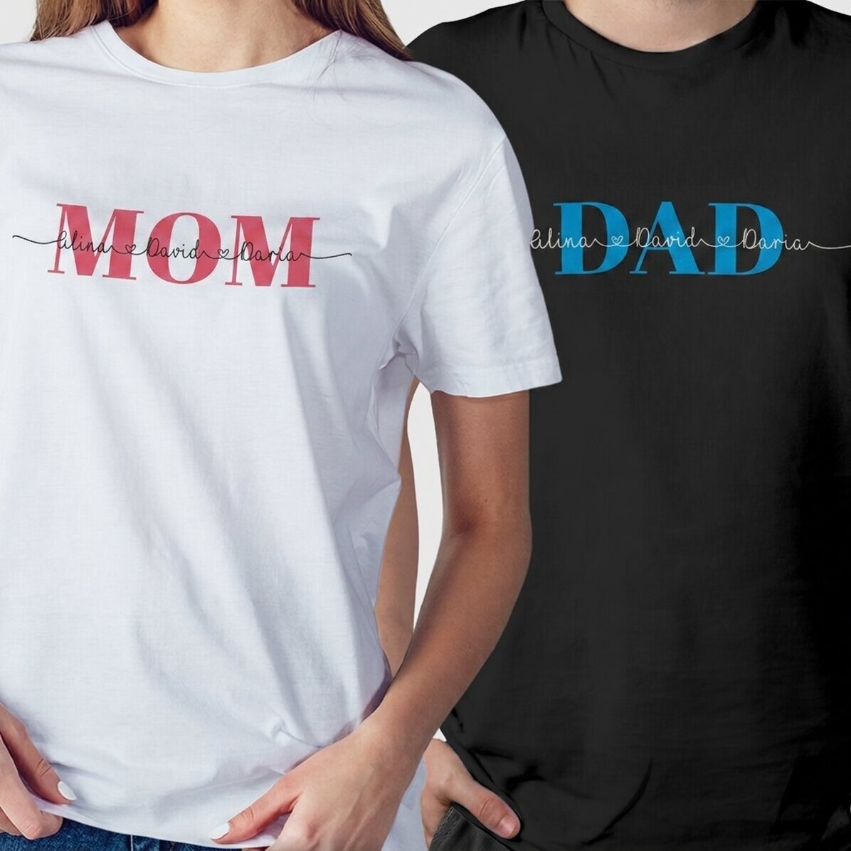 Camiseta personalizada con texto - Family