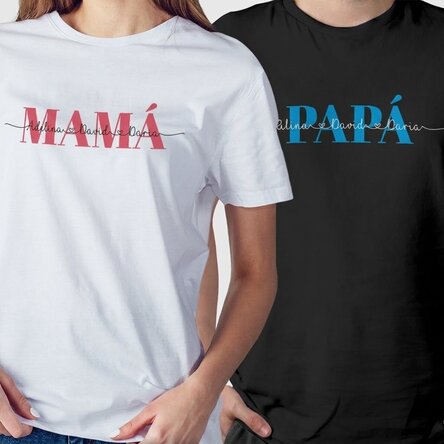 Camiseta personalizada con texto - Family
