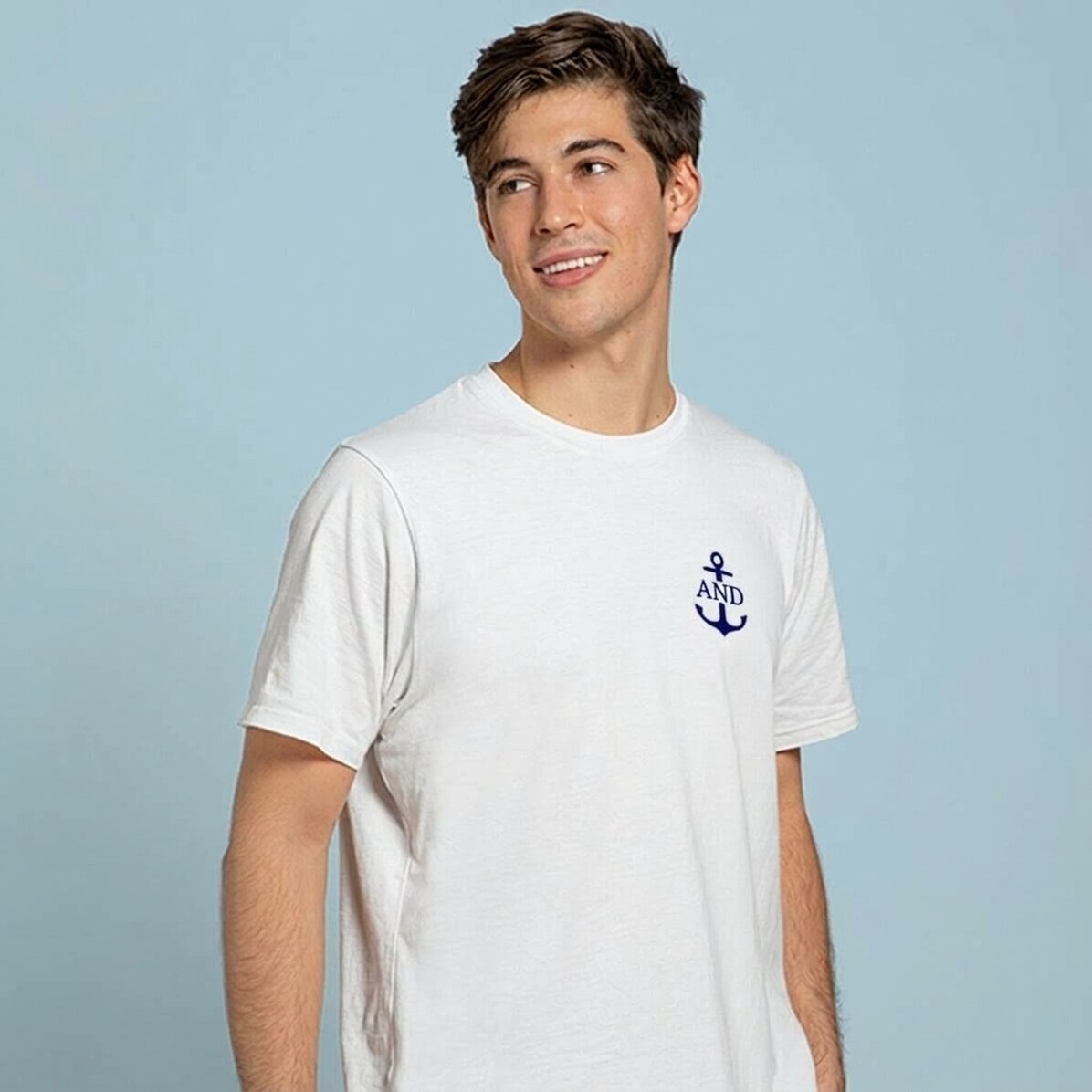 Camiseta personalizada con iniciales - Ancla / Marinero