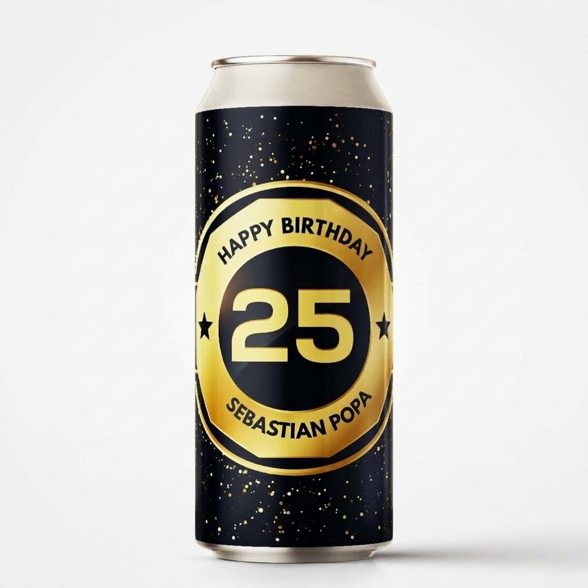 Cerveza en lata personalizada con texto - Birthday Beer
