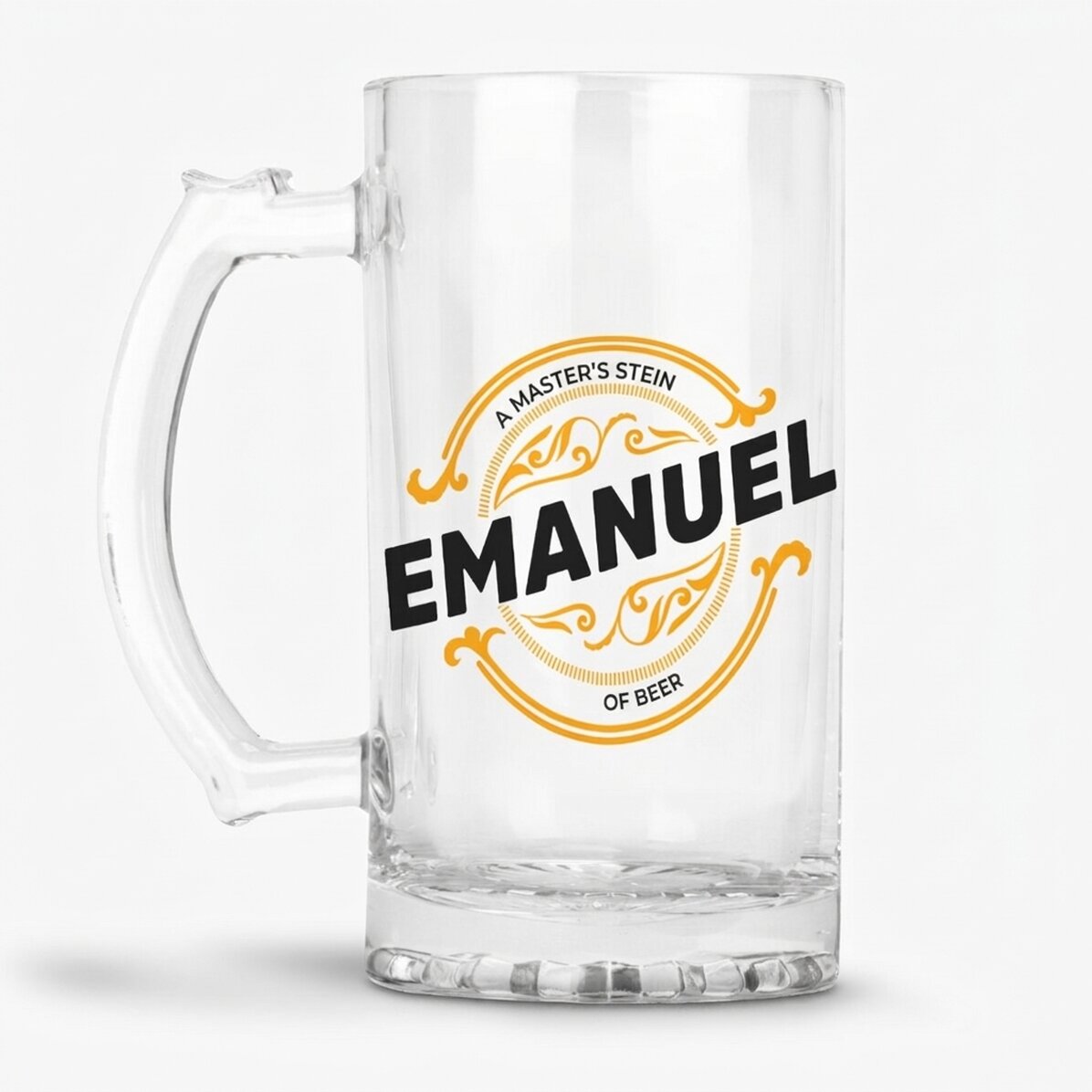 Una jarra de cerveza personalizada con tu nombre