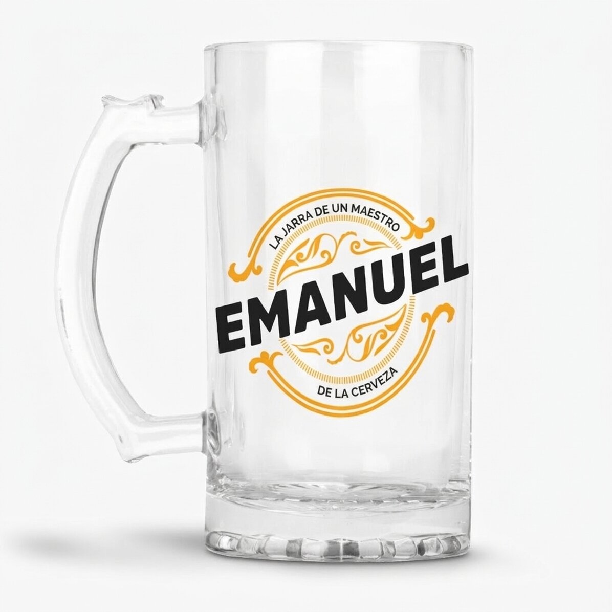 Una jarra de cerveza personalizada con tu nombre