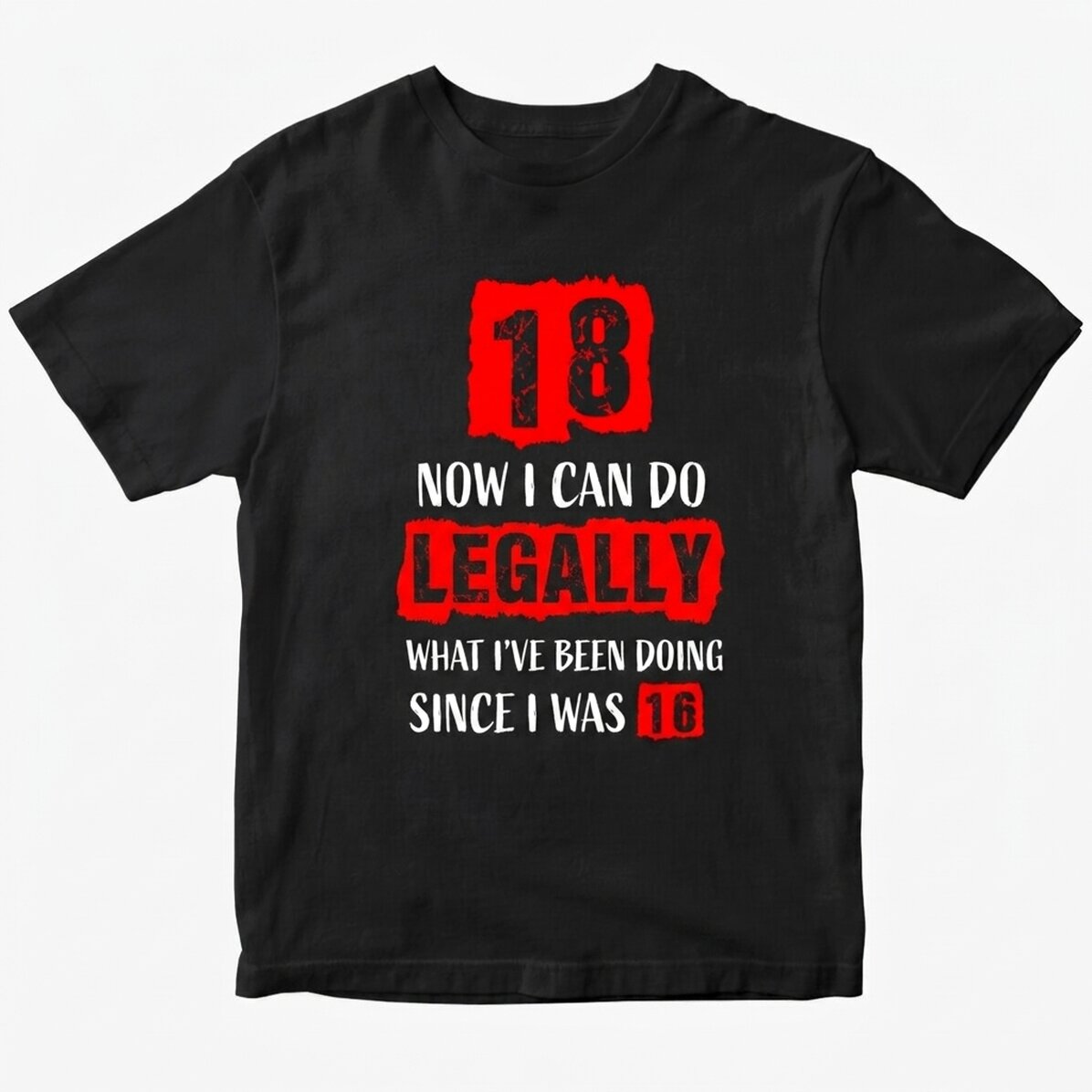 Camiseta de algodón personalizada con texto - Majorat