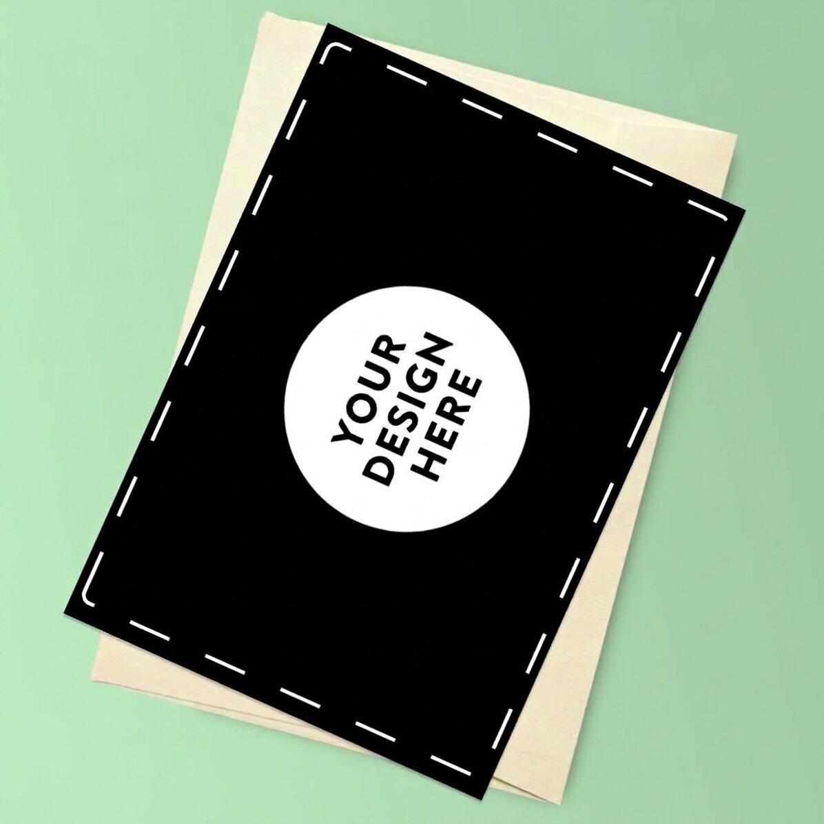 Tarjeta de felicitación magnética personalizada con tu diseño
