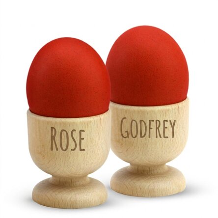 Huevera personalizada para parejas