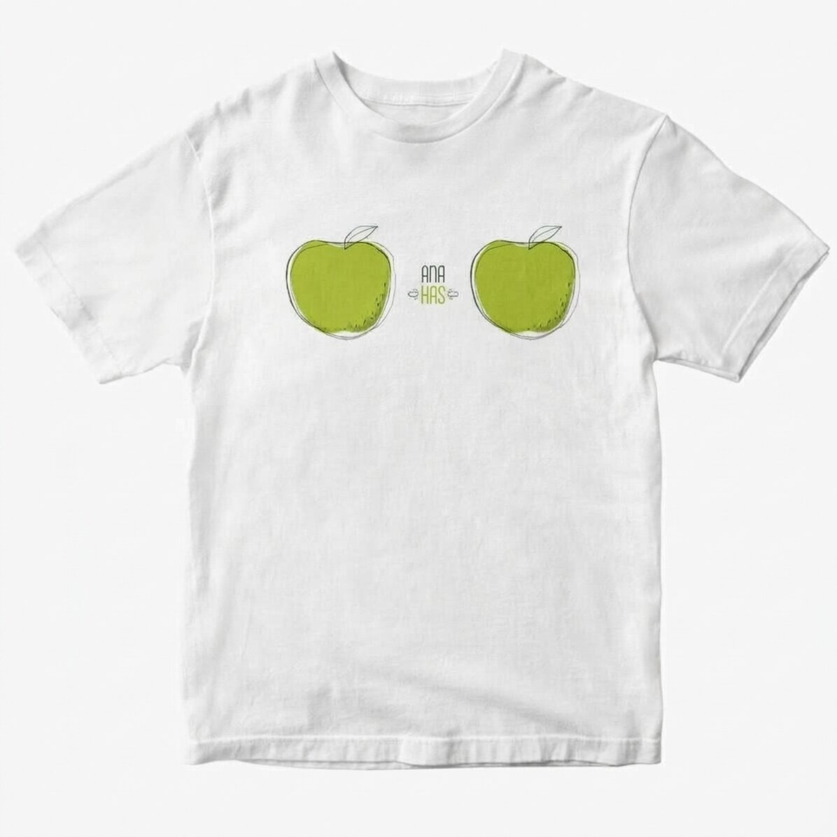 Camiseta de algodón personalizada con texto - MERE