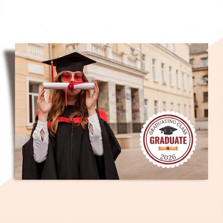 Personalised diploma with photo and text - Unforgettable moments