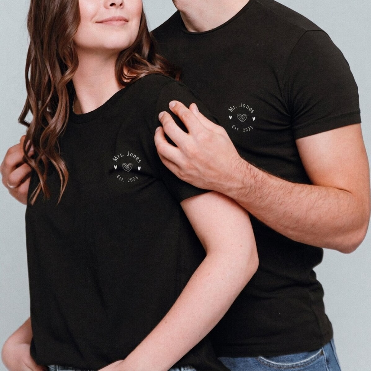 Camiseta de algodón personalizada con texto - Verighete