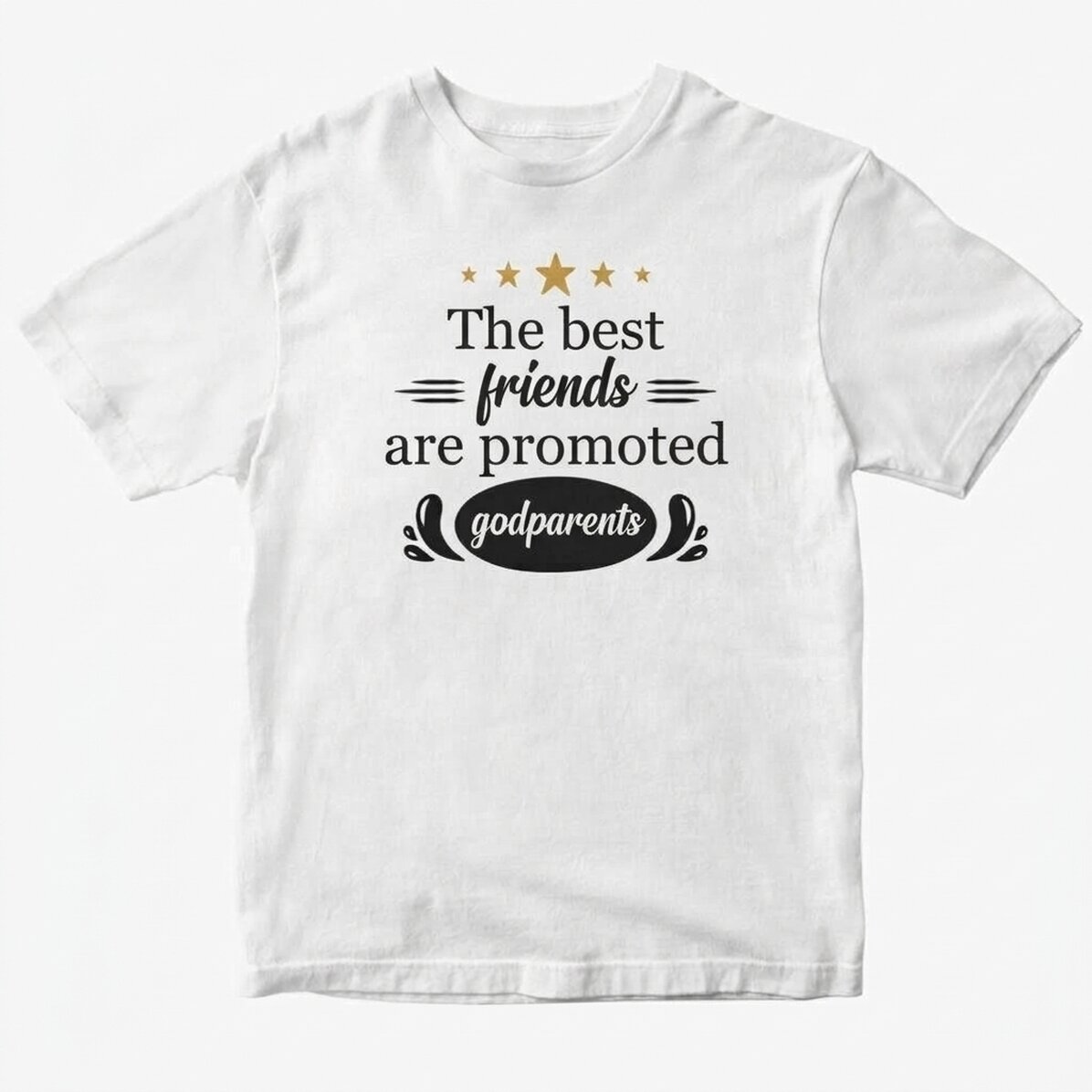 Camiseta de algodón personalizada con texto - Promovati nasi