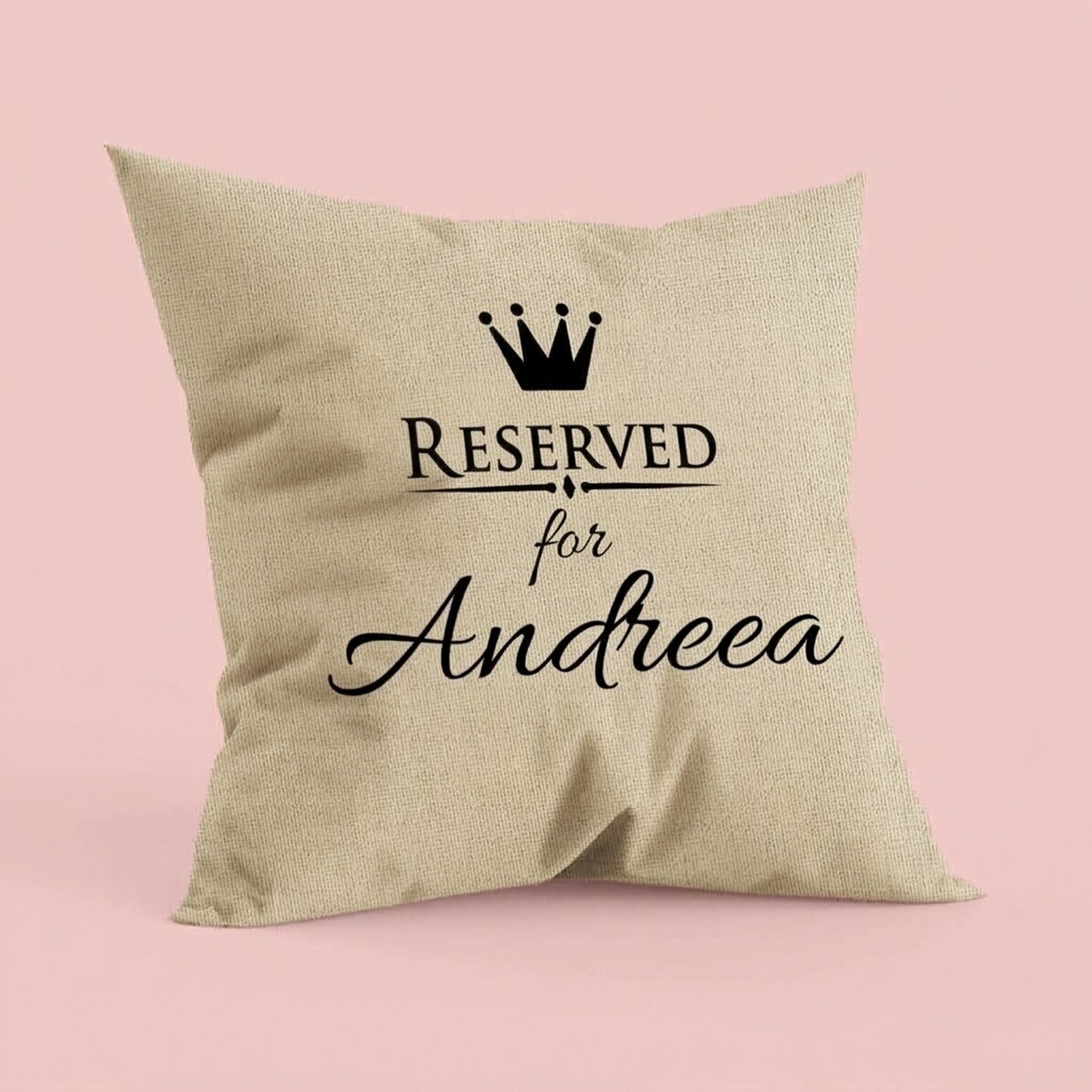Almohada personalizada - reservada para... - En