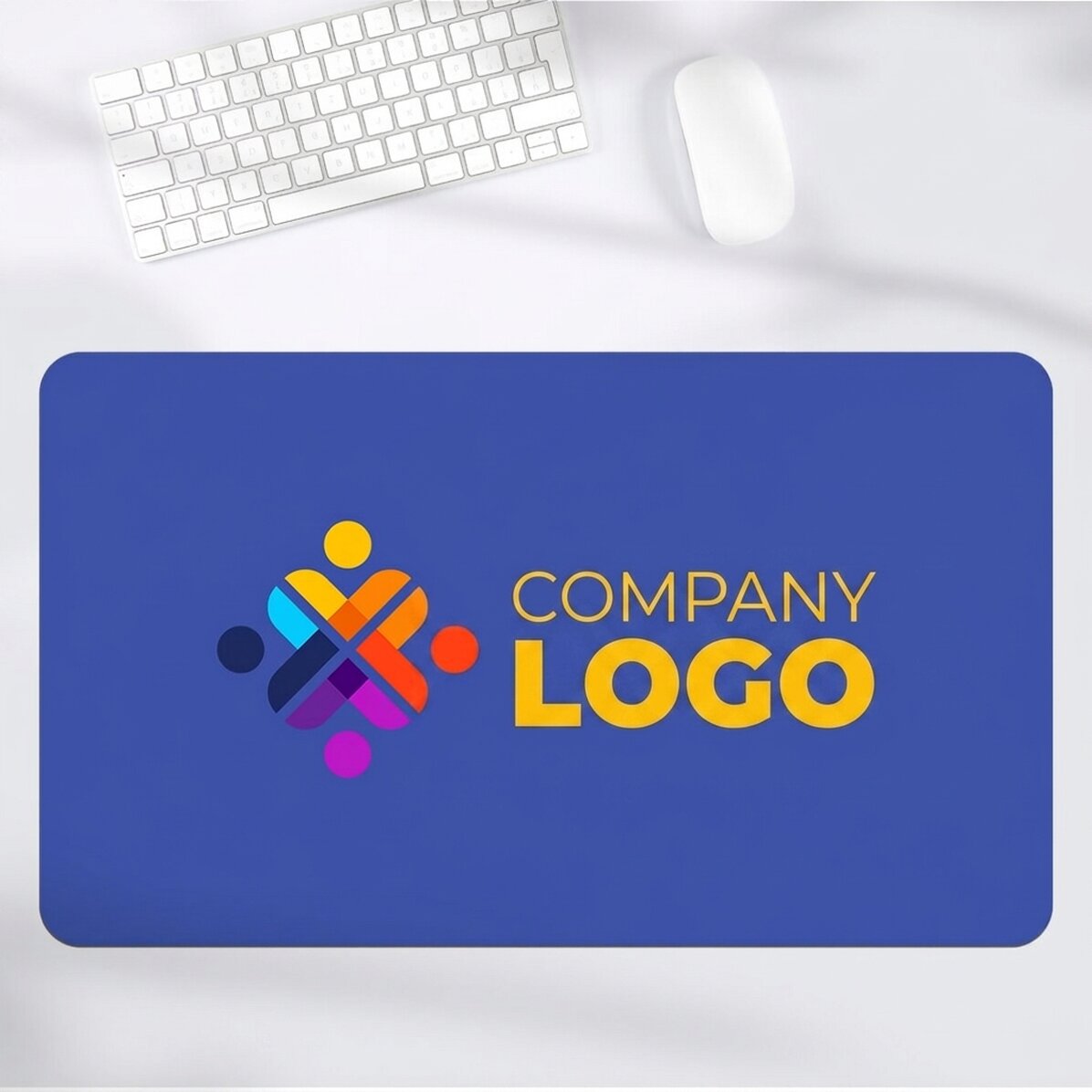 Alfombrilla de ratón XXL personalizada con logotipo