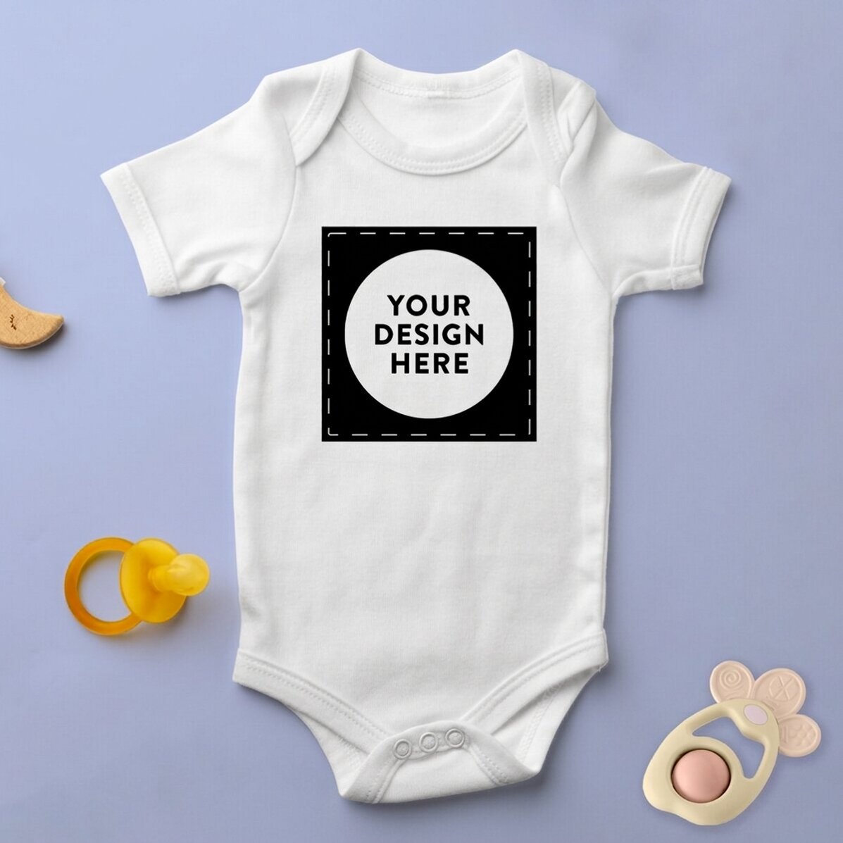 Body para niños personalizado con tu diseño cuadrado