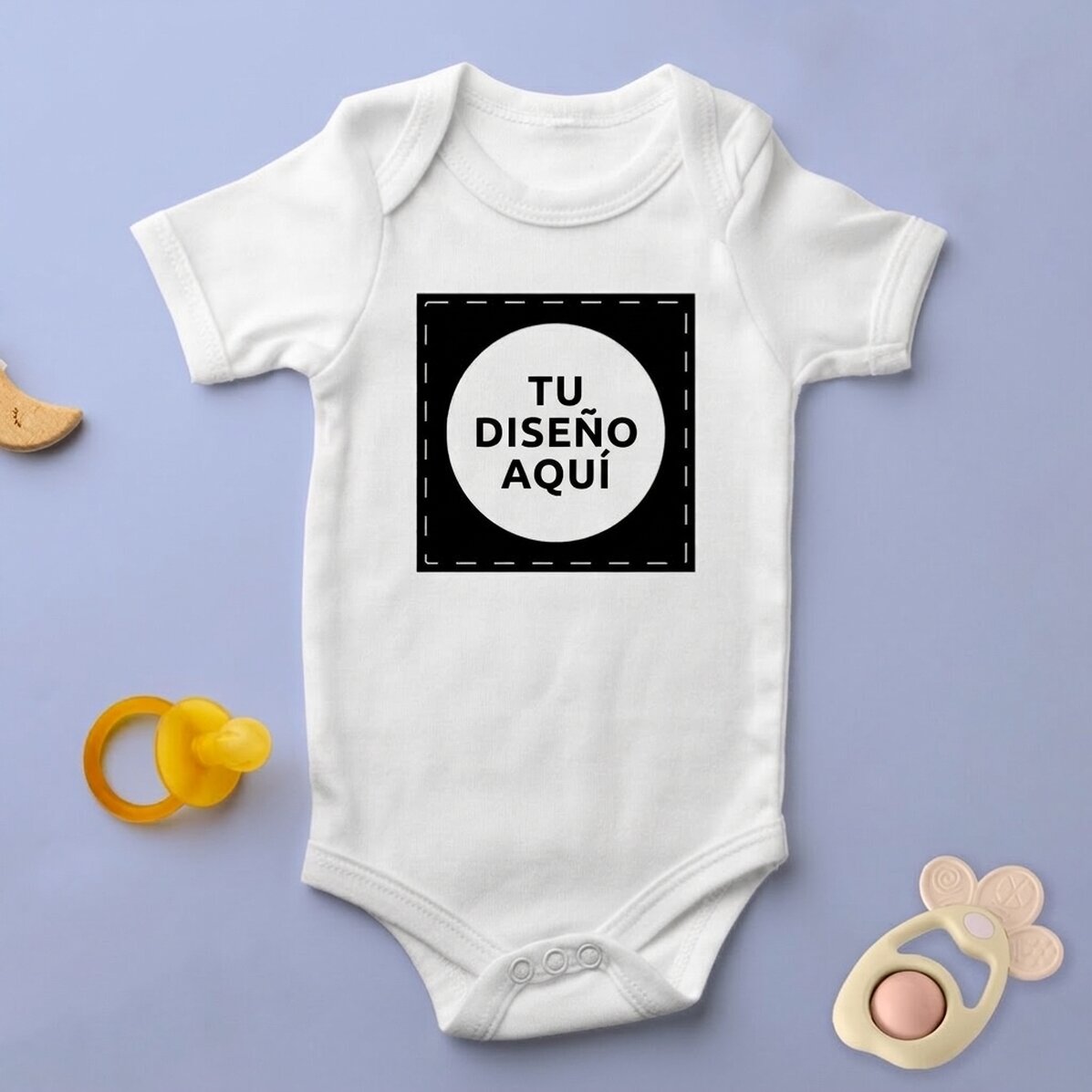 Body para niños personalizado con tu diseño cuadrado