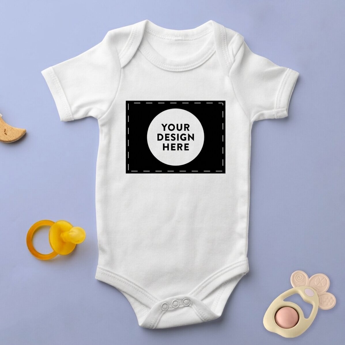 Body para niños personalizado con tu diseño en formato horizontal