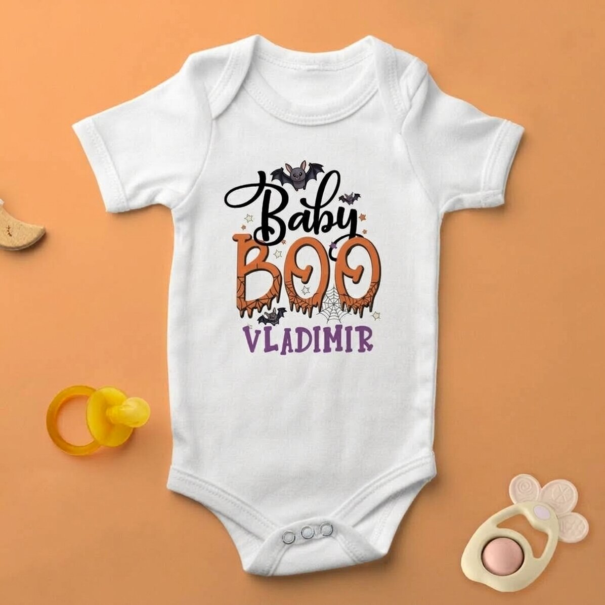 Body para niños personalizado con nombre - Baby Boo
