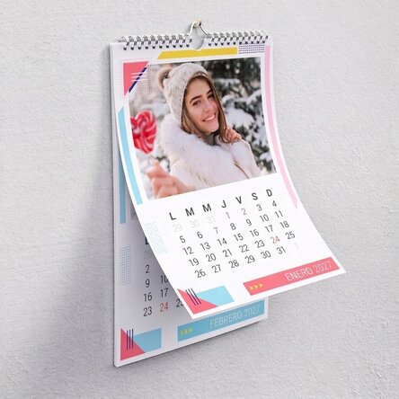 Calendario personalizado con fotos - Multicolor