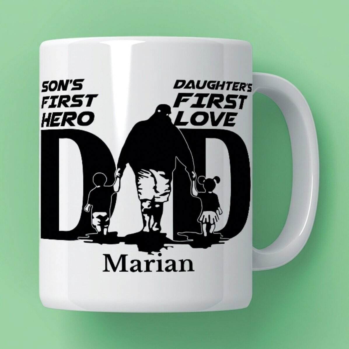 Taza personalizada con texto - Dad