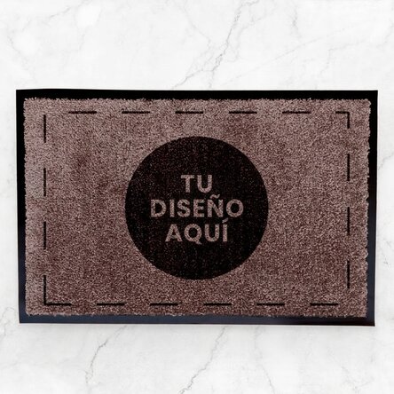 Alfombra de entrada para interior personalizada con tu diseño
